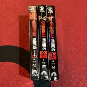 Criminal Minds DVDs (Seasons 1-3)